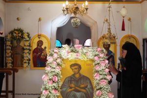 Tον Όσιο Ιωάννη Ρώσσο πανηγύρισε η Ιερά Μονή Αγίων Νηπίων Οινόης Αττικής