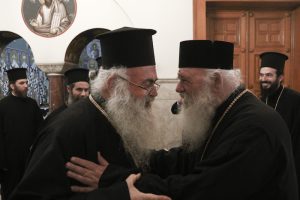 Κύπρου Γεώργιος: Προσκύνησε την Παναγία «ΑΞΙΟΝ ΕΣΤΙ» και επισκέφθηκε τον Αρχιεπίσκοπο Ιερώνυμο