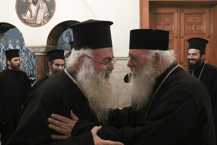 You are currently viewing Κύπρου Γεώργιος: Προσκύνησε την Παναγία «ΑΞΙΟΝ ΕΣΤΙ» και επισκέφθηκε τον Αρχιεπίσκοπο Ιερώνυμο