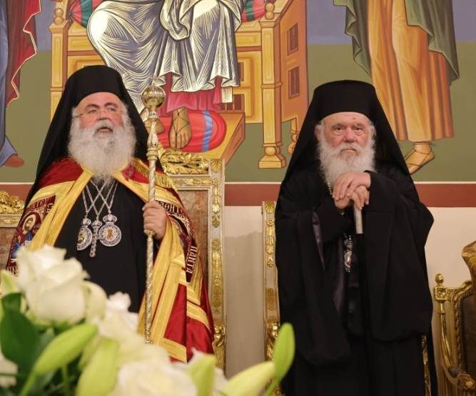 Ο Κύπρου Γεώργιος θα επισκεφθεί την Αθήνα και τον Αρχιεπίσκοπο Ιερώνυμο