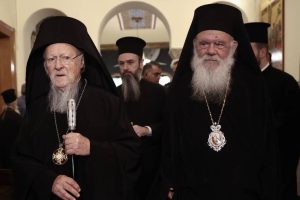 Οικ. Πατριάρχης και Αρχιεπίσκοπος στον Ιερό Ναό Αγίου Νικολάου Πτωχοκομείου