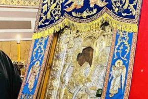 Ευλαβικό προσκύνημα στην Ιερά  Εικόνα της Παναγίας «Άξιον Εστί» στην Αθήνα από την Ιερά Μητρόπολη Καλαβρύτων και Αιγιαλείας