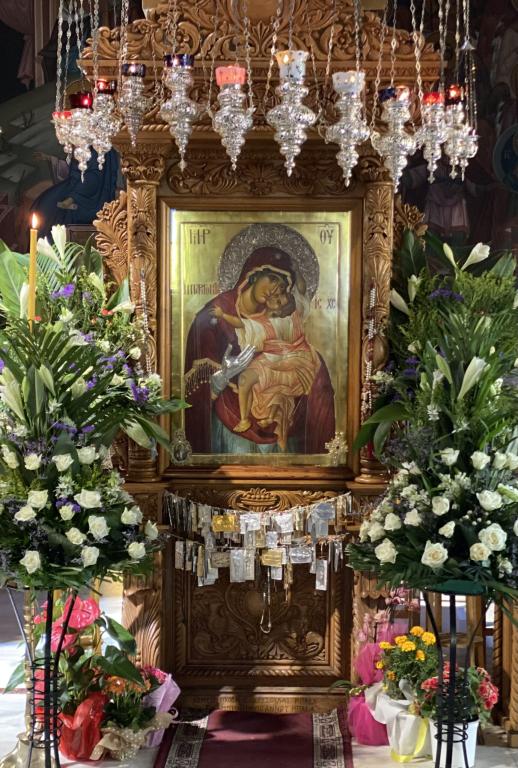 Ιερό Ευχέλαιο στην Παναγία την Παρηγορήτρια στον Ι. Ναό Αγίου Δημητρίου Βύρωνος