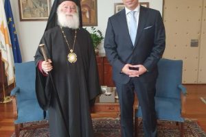 Ο Πατριάρχης Αλεξανδρείας Θεόδωρος στην Αγιοτόκο νήσο της Κύπρου