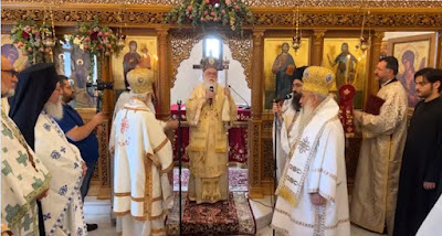 You are currently viewing Αλβανίας Αναστάσιος: “Η Θεία Λειτουργία συνεχίζεται και μετά τη Θεία Λειτουργία” – Εορτάστηκαν οι Άγιοι Πάντες