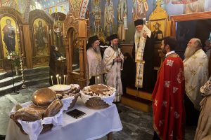 Ο Αρχιεπίσκοπος Αθηνών στην Ιερά Μονή Παναγίας Άξιον Εστίν