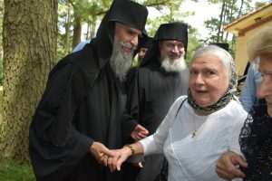 Εκκλησιασμός στο Ελληνορθόδοξο μοναστήρι της Αγίας Παρασκευής