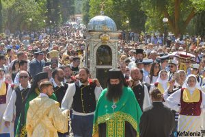 Πλήθος κόσμου στην ιερή Λιτάνευση του Αγίου Γεράσιμου στα Ομαλά -Κορυφώθηκαν οι εορταστικές εκδηλώσεις [εικόνες]