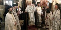 Στην Παναγία την Αθηνιώτισσα στο Μοναστηράκι λειτούργησε ο Αρχιεπίσκοπος Ιερώνυμος