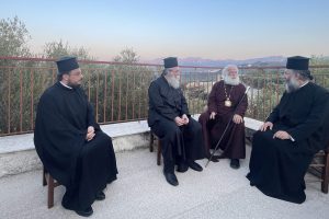 Ο Πατριάρχης Αλεξανδρείας κ. Θεόδωρος στην γενέτειρα του στα Χορευτιανά Κισάμου