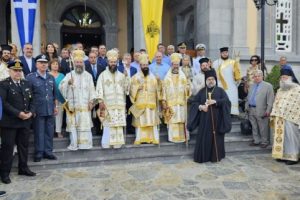 Με κατάνυξη ο εορτασμός της Κοίμησης της Θεοτόκου στην Μεγάλη Παναγία στη Νεάπολη