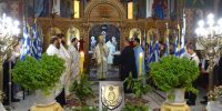 80 χρόνια μετά τη βύθιση του «Βασίλισσα Όλγα», η Λέρος εόρτασε τη Μετάσταση του Αγίου Ιωάννου του Θεολόγου και τίμησε τους πεσόντες υπέρ Πατρίδος