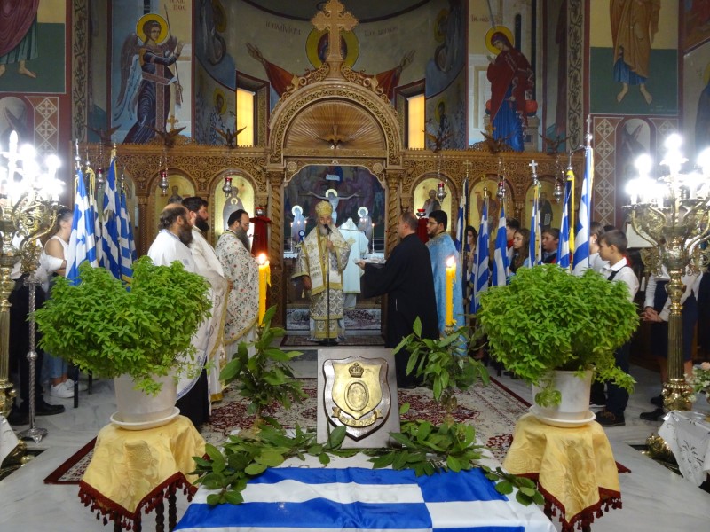 You are currently viewing 80 χρόνια μετά τη βύθιση του «Βασίλισσα Όλγα», η Λέρος εόρτασε τη Μετάσταση του Αγίου Ιωάννου του Θεολόγου και τίμησε τους πεσόντες υπέρ Πατρίδος