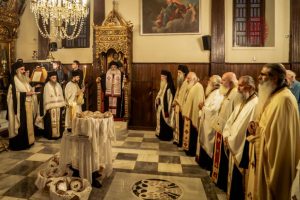 Ο εορτασμός του Αγίου Ιερομάρτυρος Αλκίσωνος στην Ι. Μ. Πρεβέζης