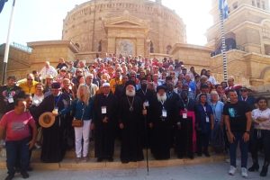 Πολυμελής Όμιλος Επισκεπτών στην Ι. Μονή Αγίου Γεωργίου Παλαιού Καΐρου