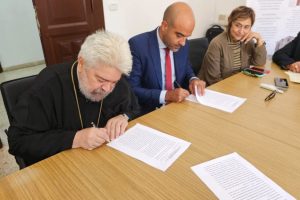 Υπογραφή σύμβασης παραχώρησης ναού στην Ι.Μητρόπολη Ιταλίας