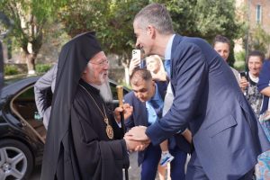 Ο Οικουμενικός Πατριάρχης επισκέφτηκε το Γηροκομείο Αθηνών