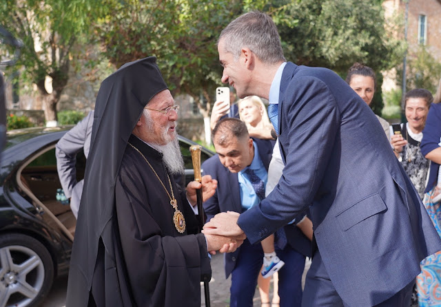 Ο Οικουμενικός Πατριάρχης επισκέφτηκε το Γηροκομείο Αθηνών