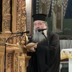 Ο π. Γεώργιος Σχοινάς στην Παναγία την Παρηγορήτρια