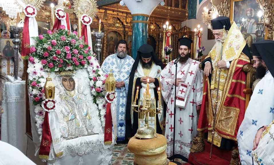 You are currently viewing Εορτή της Αγίας Ματρώνης της Χιοπολίτιδος και του Αγίου Αρτεμίου στη Σάμο