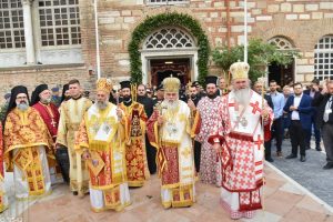 Πανηγυρική λιτανεία της εορτής του μεγάλου Μεγαλομάρτυρος Αγίου Δημητρίου – Πολιούχου Θεσσαλονίκης