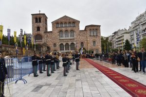 Κορύφωση εκδηλώσεων  για τον Άγιο Δημήτριο  στη Θεσσαλονικη