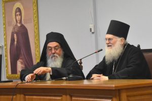 Ο Γέροντας Εφραίμ, Καθηγούμενος της Ι. Μονής Βατοπεδίου , σε ομιλία στην Ι. Μονή Αγίας Παρασκευής Μαζίου Μεγάρων