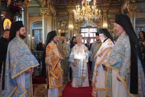 Πρώτη Πατριαρχική Θ. Λειτουργία στον Ι. Ν. Αγ. Στεφάνου της Βουλγαροφώνου Κοινότητος της Πόλεως