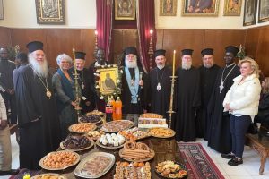 Η  εορτή του Οσίου Σάββα του Ηγιασμένου στο Πατριαρχείο Αλεξανδρείας