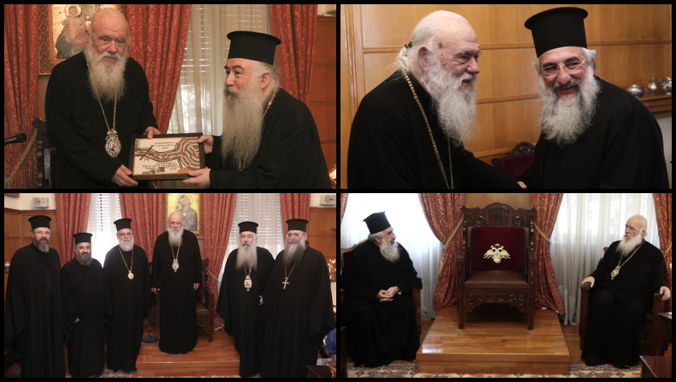 Συναντήσεις Αρχιεπισκόπου Ιερωνύμου με εκπροσώπους του Οργανισμού Τουρισμού της Ιορδανίας και τον Αρχιεπίσκοπο Κρήτης Ευγένιο