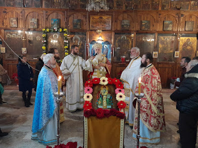 You are currently viewing Συγκίνηση στον εορτασμό του ναού του αγίου Σπυρίδωνα στο Μπεράτι, που ήταν αποθήκη!