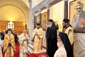 Ο Αρχιεπίσκοπος στην εις Διάκονον χειροτονία του Σωτήριου Κουτσούρη