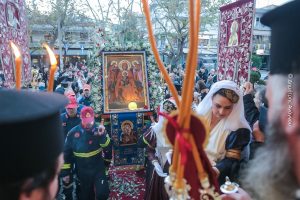 Η Λαμία υποδέχθηκε πιστό Αντίγραφο της Παναγίας Φανερωμένης Λευκάδος