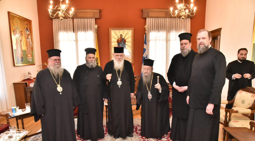 You are currently viewing Επίσκεψη του Αρχιεπισκόπου Ιερωνύμου στην Θεσσαλονίκη