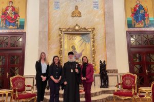 Επίσκεψη της Αναπλ. της πρεσβείας των ΗΠΑ στο Κάϊρο  στο Πατριαρχείο Αλεξανδρείας
