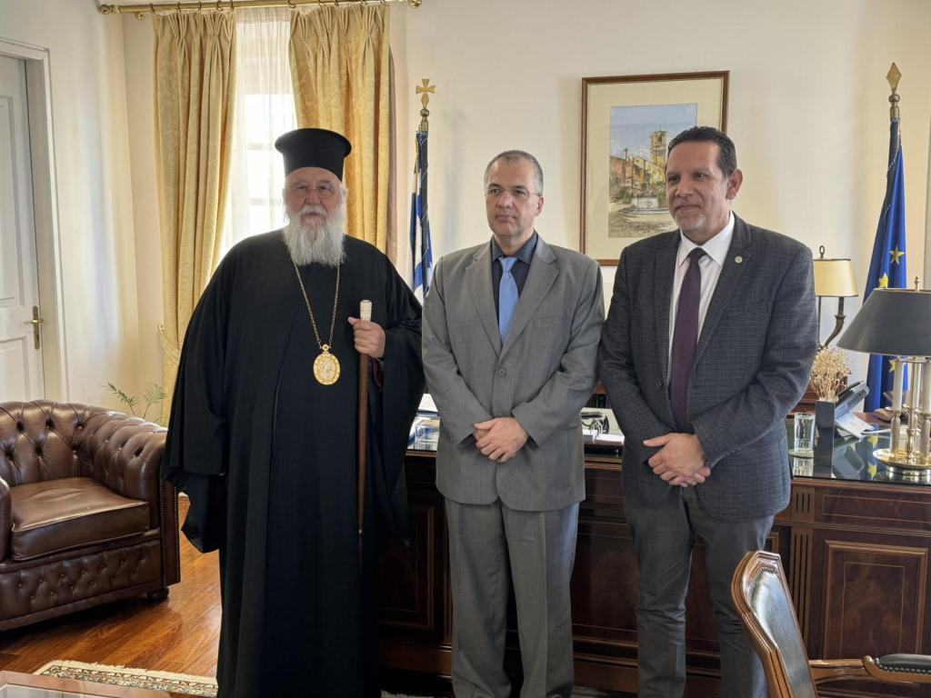 Ο Γενικός  Γραμματέας Θρησκευμάτων στην Κέρκυρα