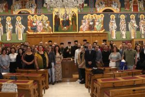Επίσκεψη φοιτητών της Θεολογικής Σχολής Αθηνών  στο Συνοδικό Μέγαρο