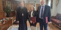 Τον Σεβ. Μητροπολίτη Σερρών επισκέφθηκαν η Πρόεδρος του Σ.τ.Ε. κ. Νίκα και ο υποψήφιος Ευρωβουλευτής κ. Κικίλιας