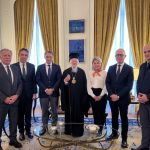Ο Πατριάρχης στην Ελληνική Πρεσβεία στο Παρίσι και στον Καθεδρικό του Αγίου Στεφάνου – Φως Φαναρίου